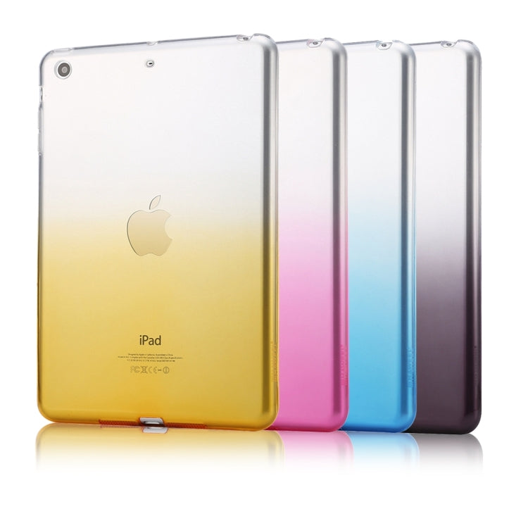 HAWEEL for iPad mini 1 / 2 / 3 Slim Gradient Color Clear Soft TPU Case