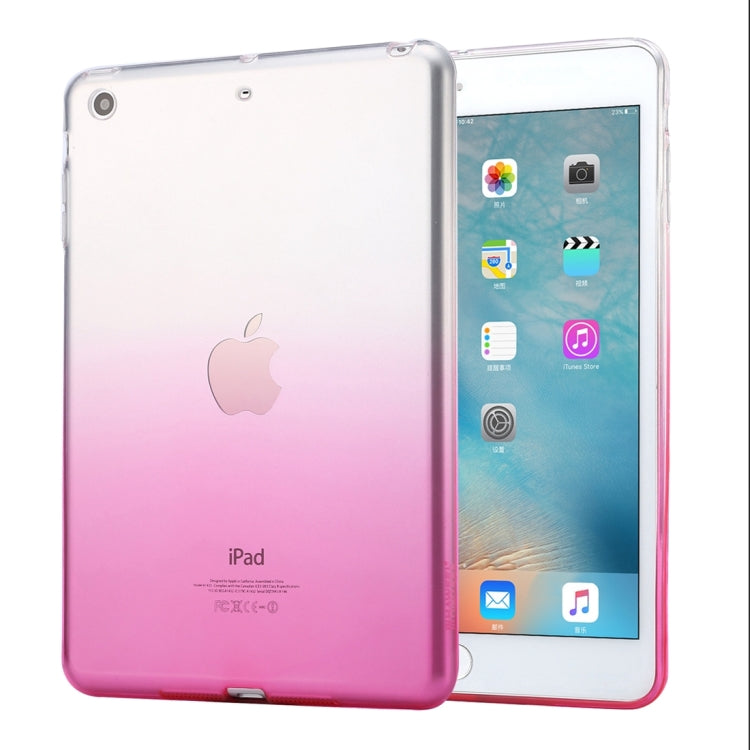 HAWEEL for iPad mini 1 / 2 / 3 Slim Gradient Color Clear Soft TPU Case