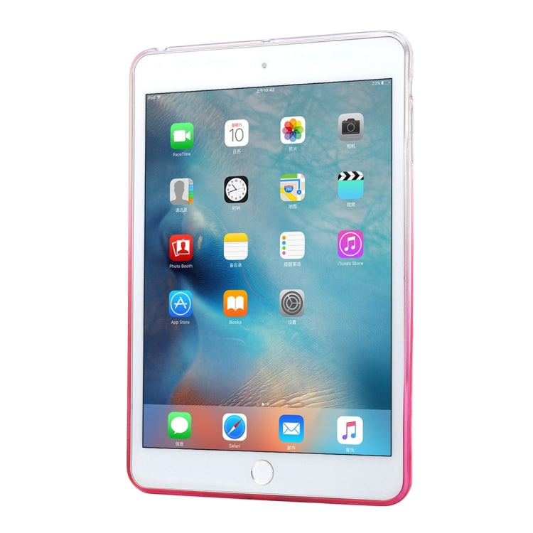 HAWEEL for iPad mini 1 / 2 / 3 Slim Gradient Color Clear Soft TPU Case