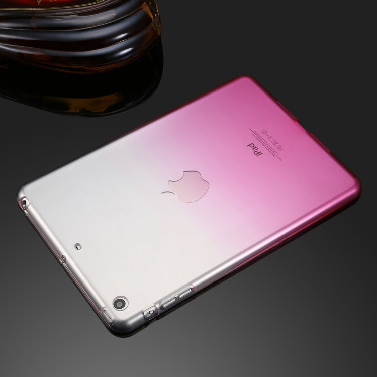 HAWEEL for iPad mini 1 / 2 / 3 Slim Gradient Color Clear Soft TPU Case