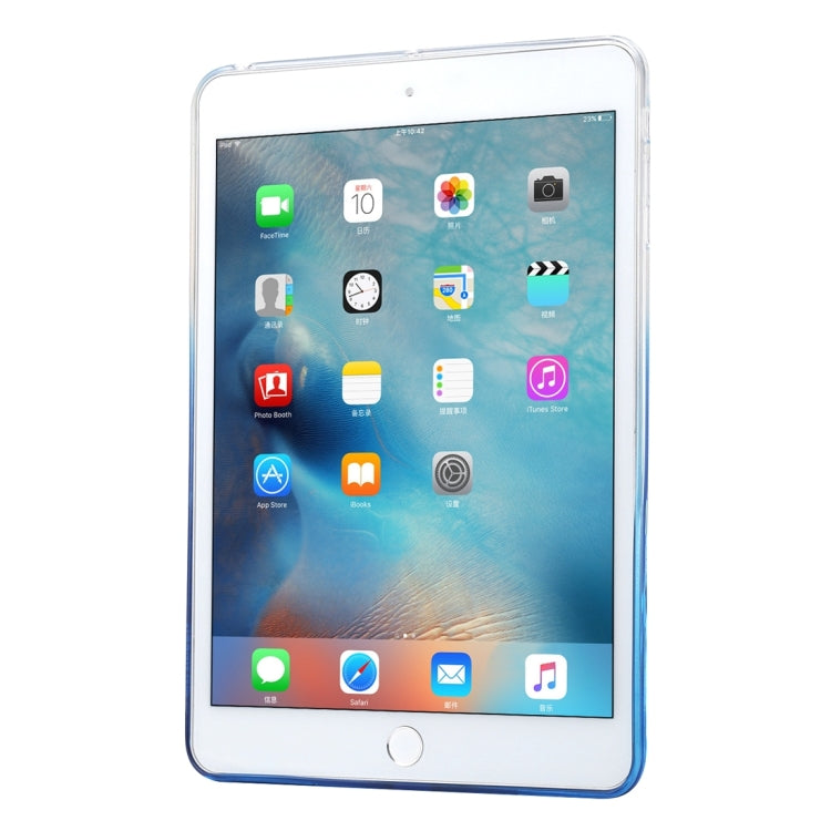 HAWEEL for iPad mini 1 / 2 / 3 Slim Gradient Color Clear Soft TPU Case