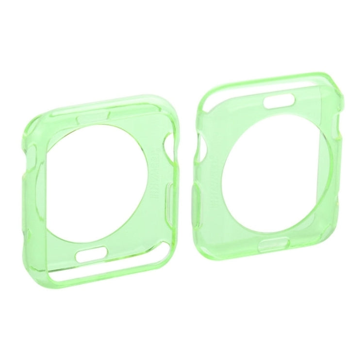 HAWEEL for Apple Watch 38mm Slim Transparent Soft TPU Protective Case