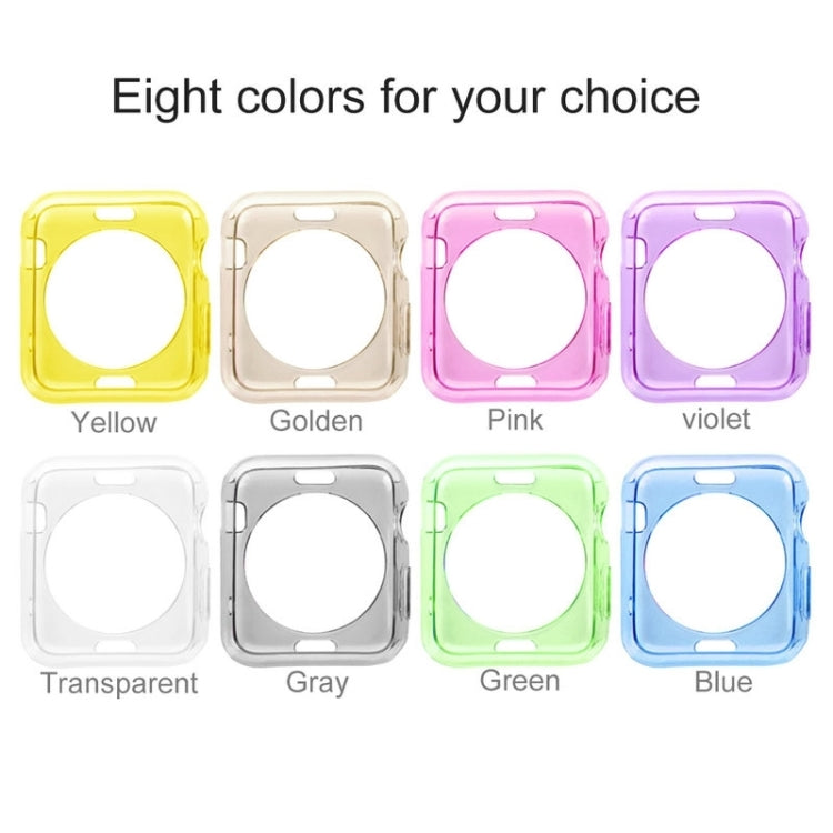 HAWEEL for Apple Watch 38mm Slim Transparent Soft TPU Protective Case