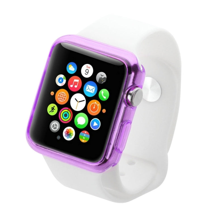 HAWEEL for Apple Watch 38mm Slim Transparent Soft TPU Protective Case