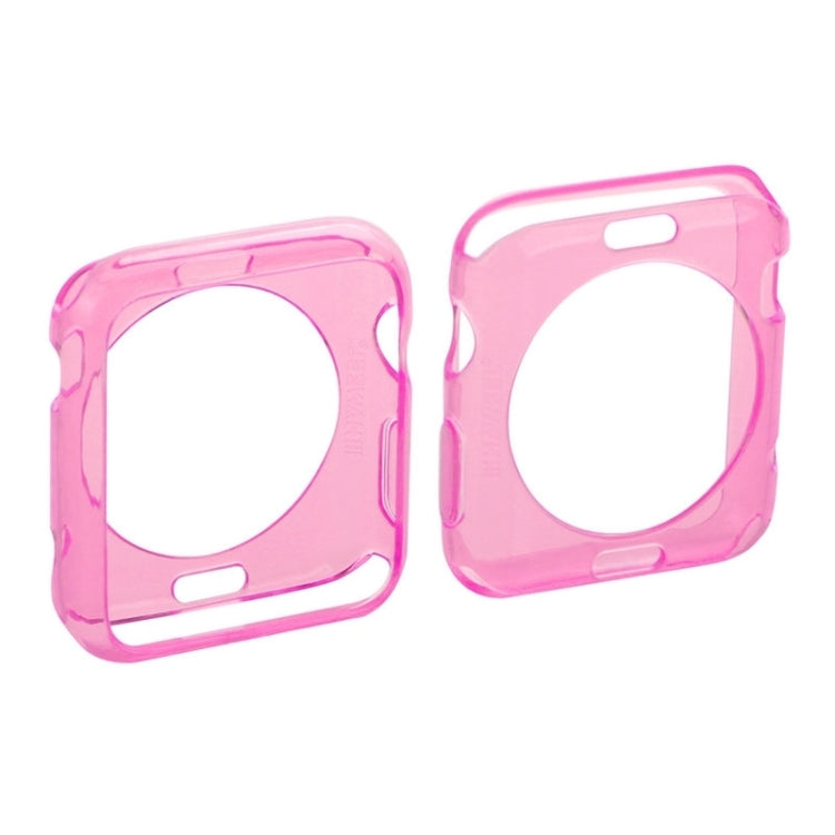 HAWEEL for Apple Watch 42mm Slim Transparent Soft TPU Protective Case