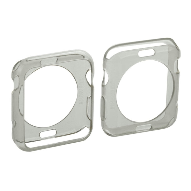 HAWEEL for Apple Watch 42mm Slim Transparent Soft TPU Protective Case