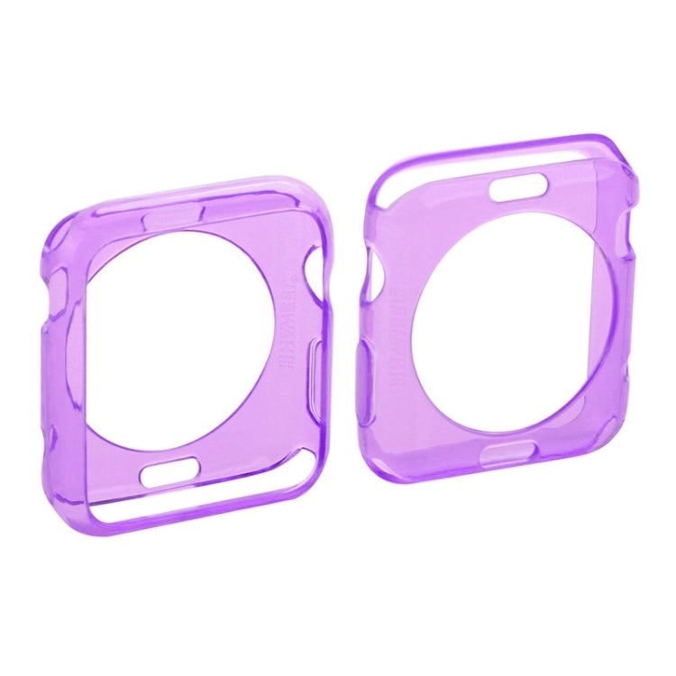 HAWEEL for Apple Watch 42mm Slim Transparent Soft TPU Protective Case