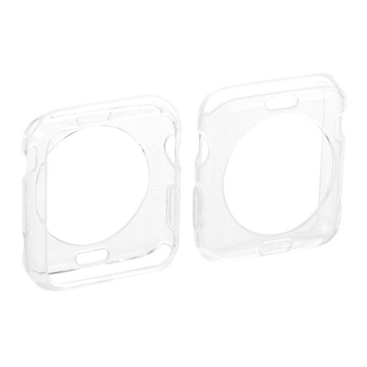 HAWEEL for Apple Watch 42mm Slim Transparent Soft TPU Protective Case