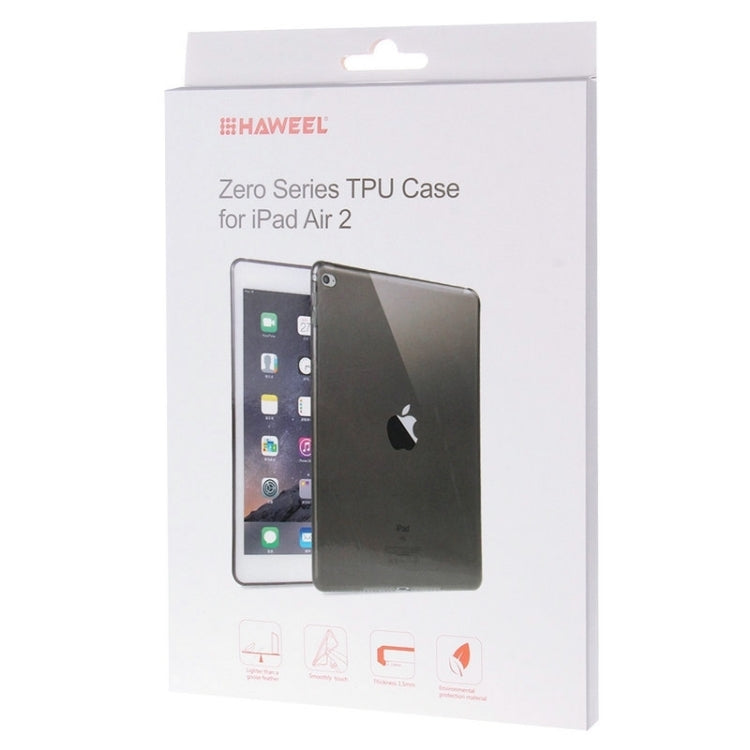 HAWEEL Slim Transparent TPU Protective Case for iPad Air 2
