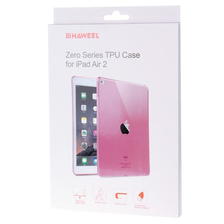 HAWEEL Slim Transparent TPU Protective Case for iPad Air 2