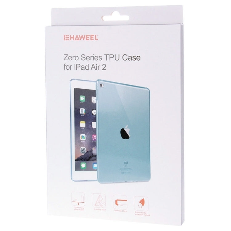 HAWEEL Slim Transparent TPU Protective Case for iPad Air 2