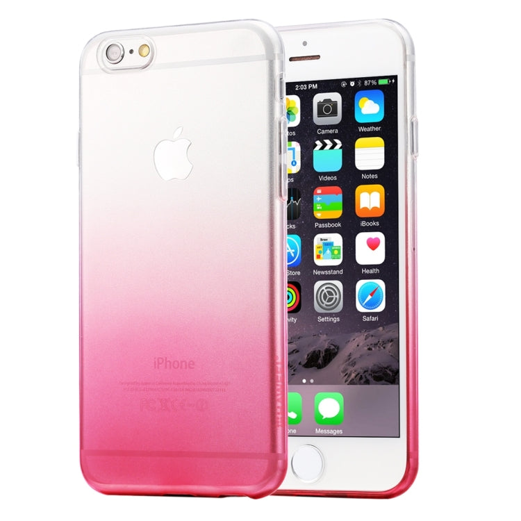 HAWEEL Ultra Slim Gradient Color Clear Soft TPU Case for iPhone 6 Plus & 6s Plus