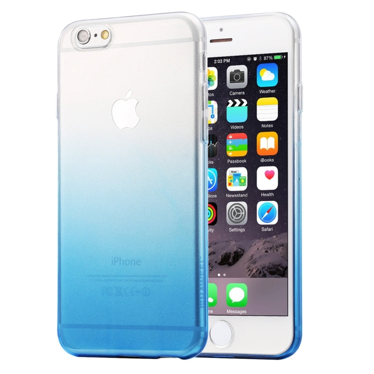HAWEEL for iPhone 6 & 6s Ultra Slim Gradient Color Clear Soft TPU Case