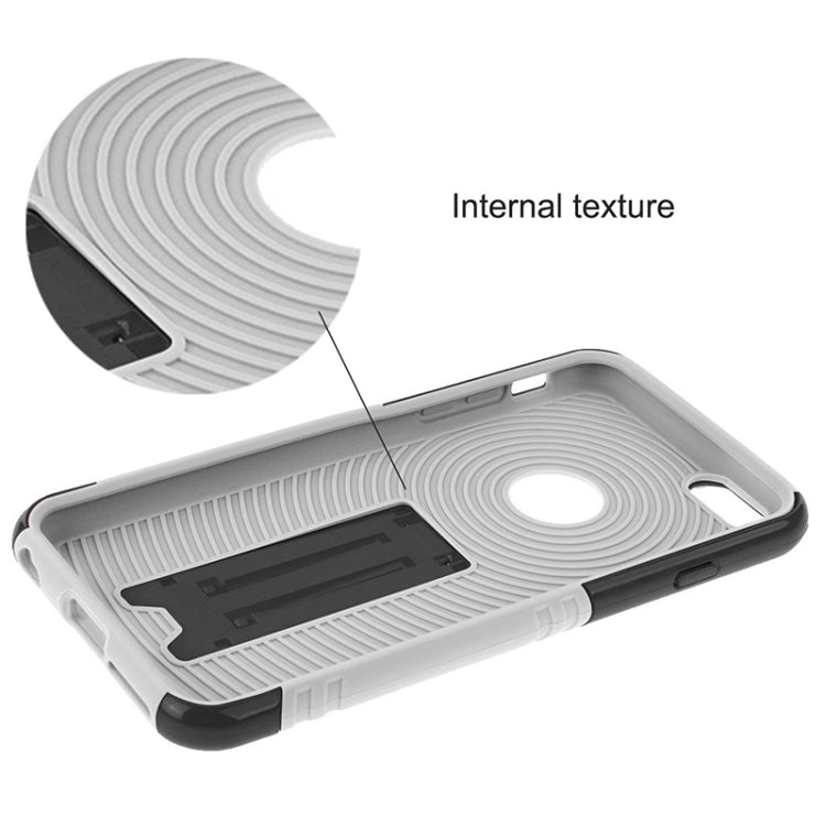 HAWEEL Dual Layer TPU Plastic Combo Case with Kickstand for iPhone 6