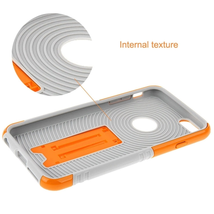 HAWEEL Dual Layer TPU Plastic Combo Case with Kickstand for iPhone 6