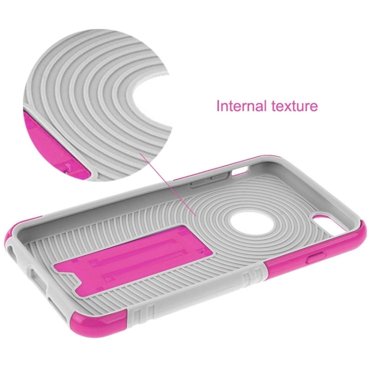 HAWEEL Dual Layer TPU Plastic Combo Case with Kickstand for iPhone 6