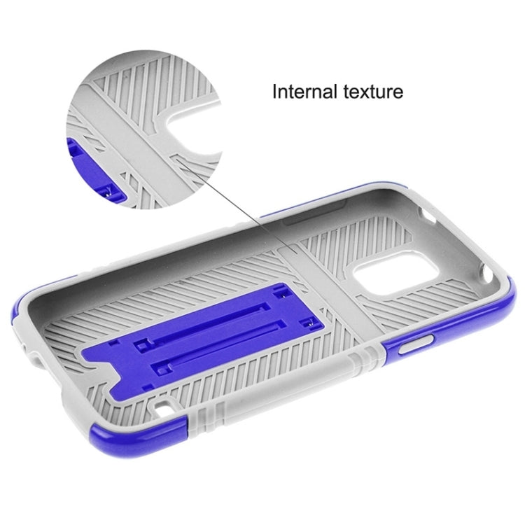HAWEEL for Galaxy S6 / G920 Dual Layer TPU Plastic Combo Case with Kickstand