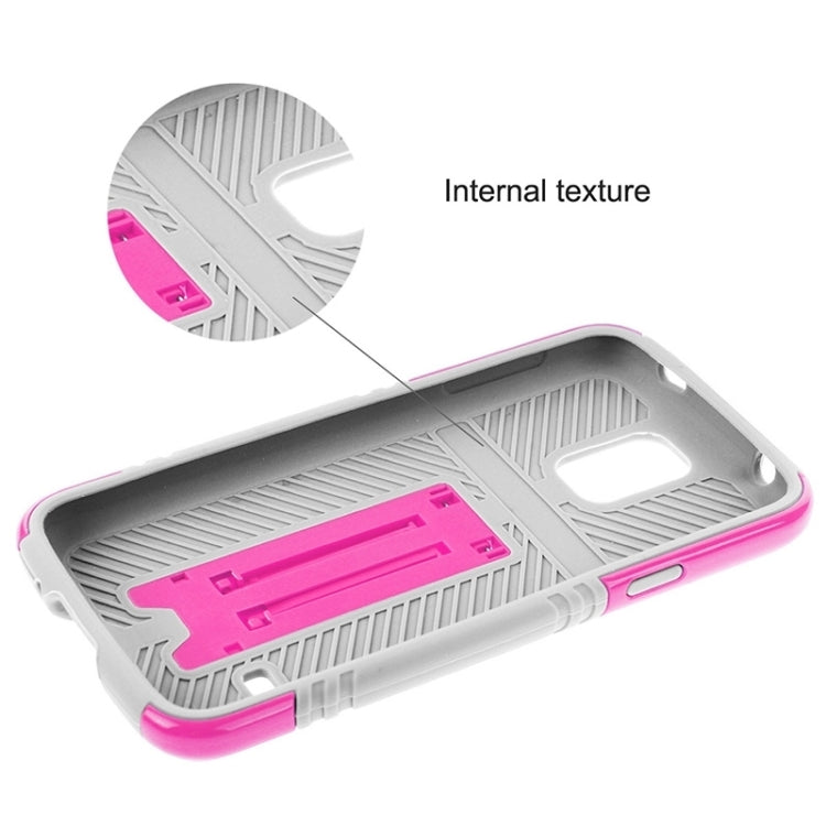 HAWEEL for Galaxy S6 / G920 Dual Layer TPU Plastic Combo Case with Kickstand