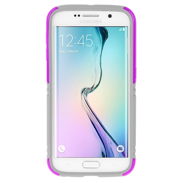HAWEEL for Galaxy S6 / G920 Dual Layer TPU Plastic Combo Case with Kickstand