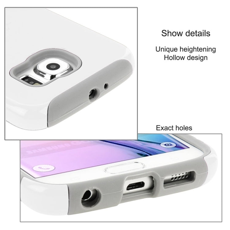 HAWEEL for Galaxy S6 / G920 Dual Layer TPU Plastic Combo Case with Kickstand