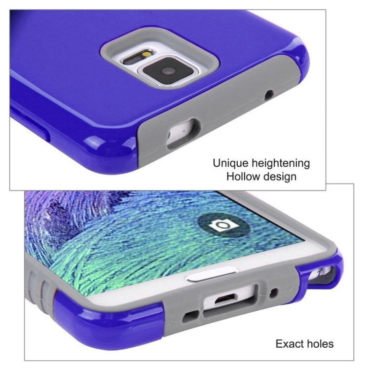 HAWEEL for Galaxy Note 4 / N910 Dual Layer TPU Plastic Combo Case with Kickstand