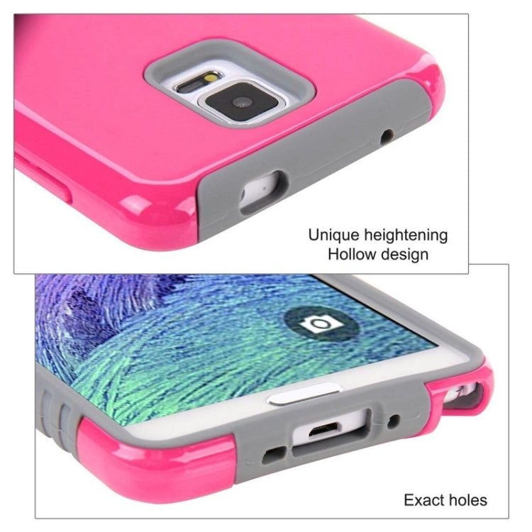 HAWEEL for Galaxy Note 4 / N910 Dual Layer TPU Plastic Combo Case with Kickstand