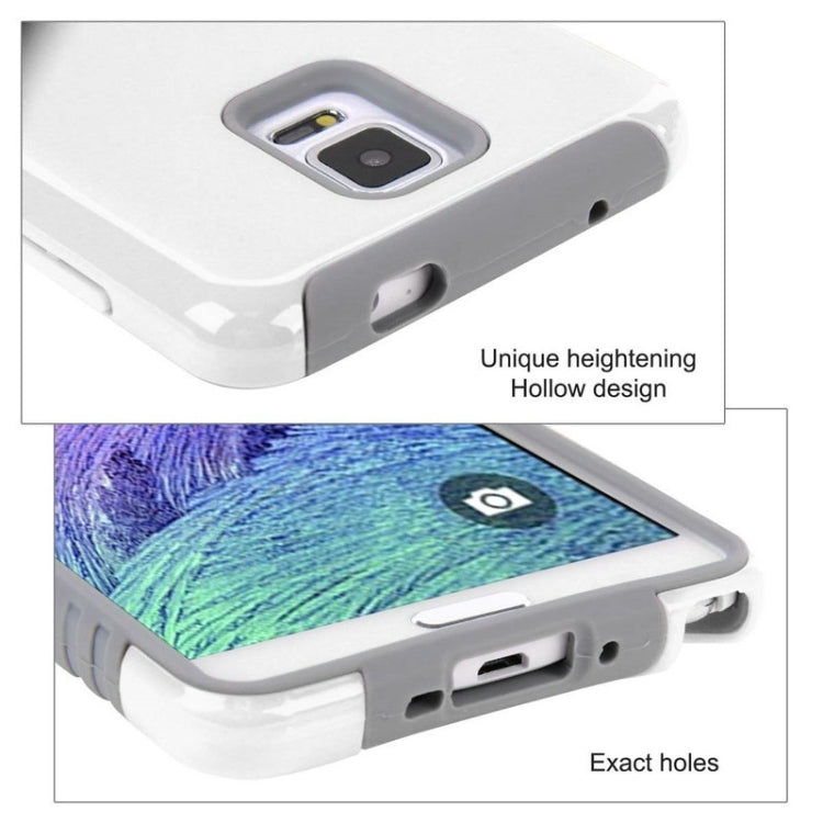 HAWEEL for Galaxy Note 4 / N910 Dual Layer TPU Plastic Combo Case with Kickstand