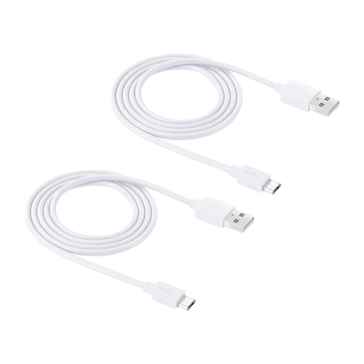 2 PCS HAWEEL 1m High Speed Micro USB to USB Data Sync Charging Cable  Kits, For Samsung, Huawei, Xiaomi, LG, HTC and other Smartphones