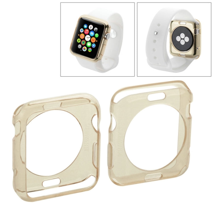 8 PCS Colors HAWEEL for Apple Watch 42mm Slim Transparent Soft TPU Protective Case