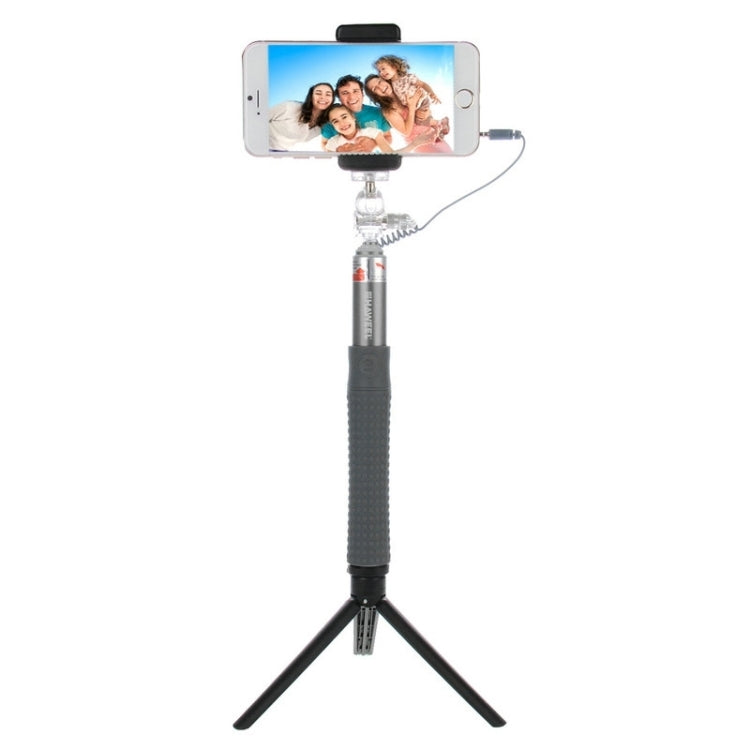 HAWEEL Wire Control Extendable Handheld Selfie Monopod with Tripod Holder & Clamp Mount for iPhone 6 & 6 Plus / Samsung / HTC, Max Length: 81cm