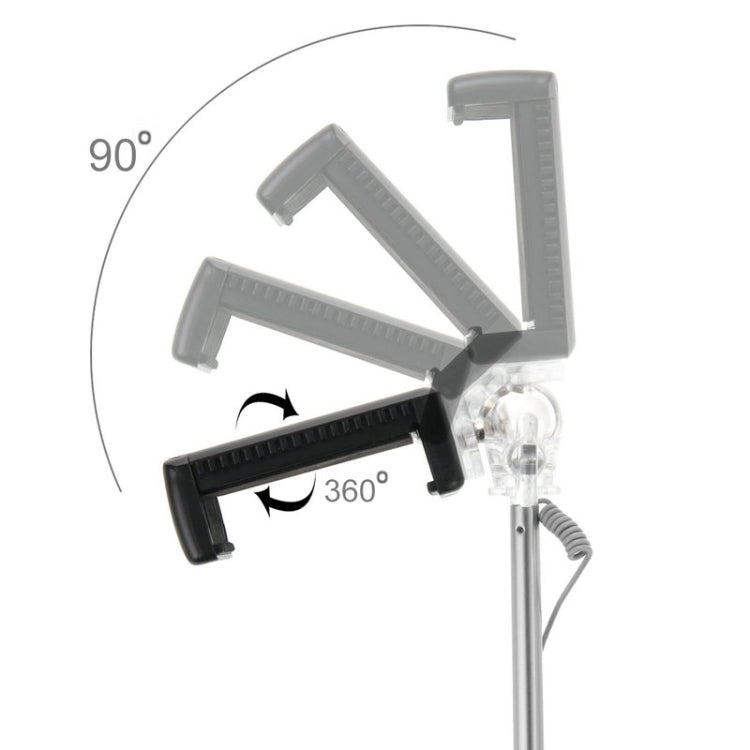 HAWEEL Wire Control Extendable Handheld Selfie Monopod with Tripod Holder & Clamp Mount for iPhone 6 & 6 Plus / Samsung / HTC, Max Length: 81cm