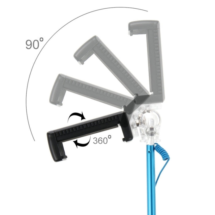 HAWEEL Wire Control Extendable Handheld Selfie Monopod with Tripod Holder & Clamp Mount for iPhone 6 & 6 Plus / Samsung / HTC, Max Length: 81cm