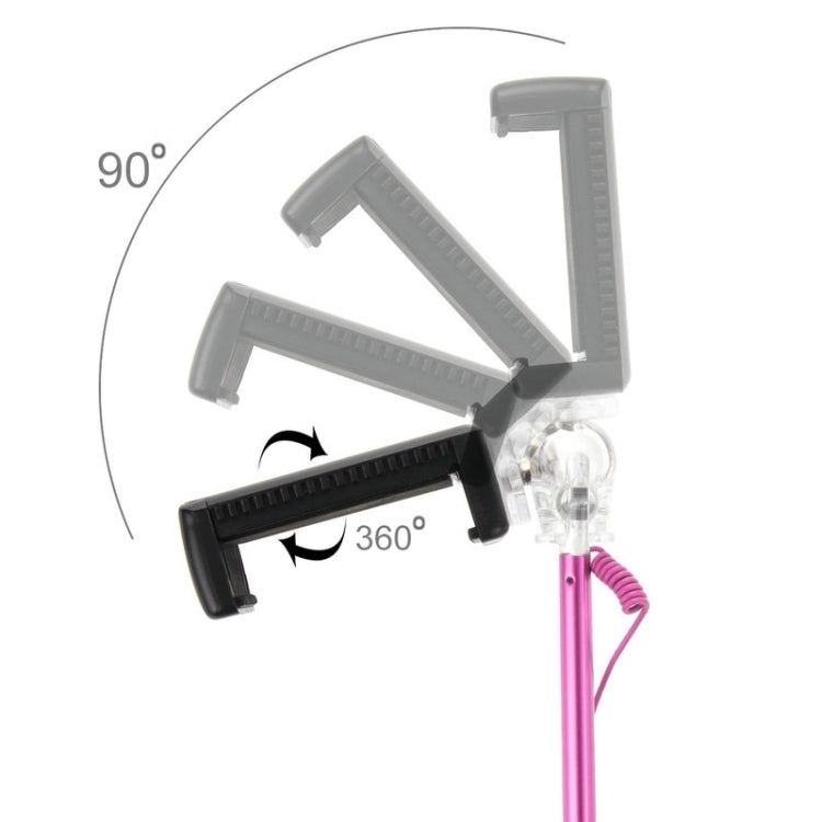 HAWEEL Wire Control Extendable Handheld Selfie Monopod with Tripod Holder & Clamp Mount for iPhone 6 & 6 Plus / Samsung / HTC, Max Length: 81cm