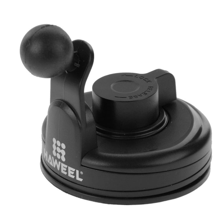 HAWEEL Universal 360 Degrees Rotation Windshield Mount Holder with 8 Suckers, For iPhone, Galaxy, Huawei, Xiaomi, LG, HTC and other Smartphones(Black)