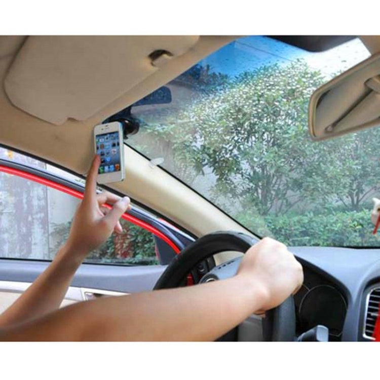 HAWEEL Universal 360 Degrees Rotation Windshield Mount Holder with 8 Suckers, For iPhone, Galaxy, Huawei, Xiaomi, LG, HTC and other Smartphones(Black)