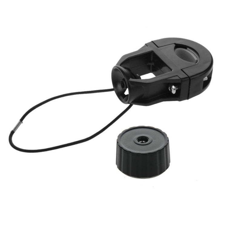 HAWEEL 360 Degree Rotation Universal Bike Mobile Phone Mount Holder for iPhone, Galaxy, Huawei and other smart phones, Clamp Size: 49mm-75mm(Black)