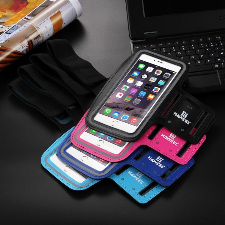 HAWEEL Sport Armband Case with Earphone Hole & Key Pocket, For iPhone XS, iPhone XS Max, iPhone X, iPhone 8 Plus & 7 Plus, iPhone 6 Plus, Galaxy S9+ / S8+ / S6 / S5