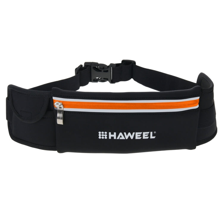 HAWEEL Outdoor Sports Waist Bag Zip Pouch with Earphone Hole for  iPhone 8 & 7  Plus /  iPhone 8 & 7  / iPhone 6 & 6s / iPhone 6 Plus & 6s Plus, Galaxy Note 6 / 5 / S6(Orange)