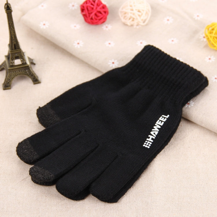 HAWEEL Three Fingers Touch Screen Gloves for Women, For iPhone, Galaxy, Huawei, Xiaomi, HTC, Sony, LG and other Touch Screen Devices