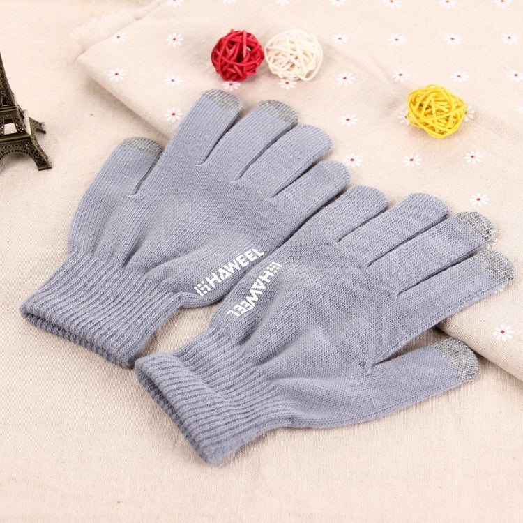 HAWEEL Three Fingers Touch Screen Gloves for Women, For iPhone, Galaxy, Huawei, Xiaomi, HTC, Sony, LG and other Touch Screen Devices