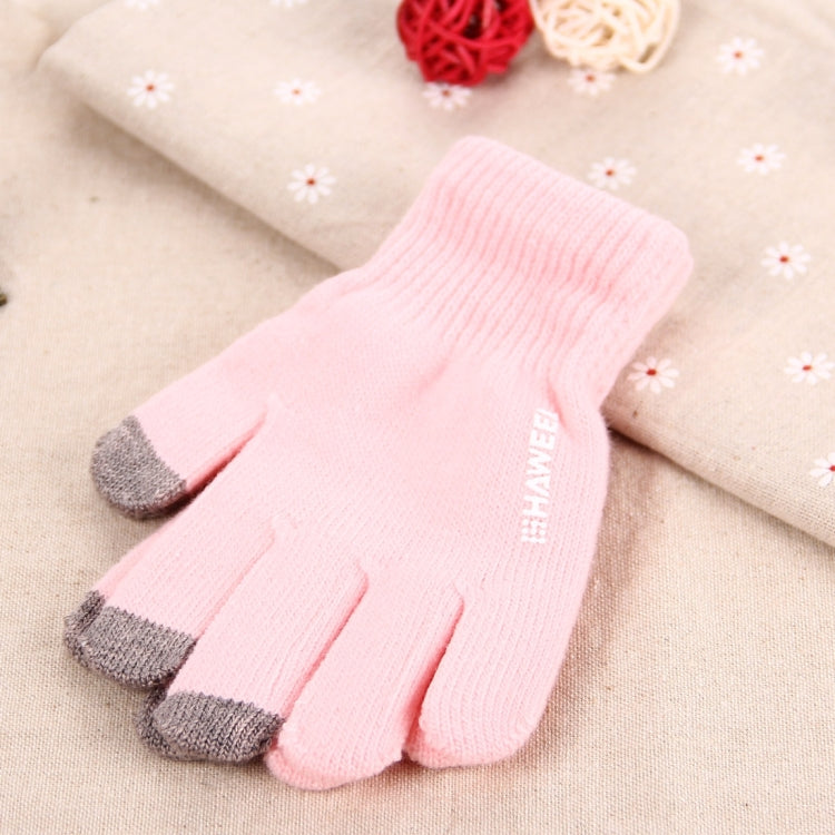HAWEEL Three Fingers Touch Screen Gloves for Kids, For iPhone, Galaxy, Huawei, Xiaomi, HTC, Sony, LG and other Touch Screen Devices