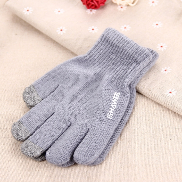 HAWEEL Three Fingers Touch Screen Gloves for Kids, For iPhone, Galaxy, Huawei, Xiaomi, HTC, Sony, LG and other Touch Screen Devices