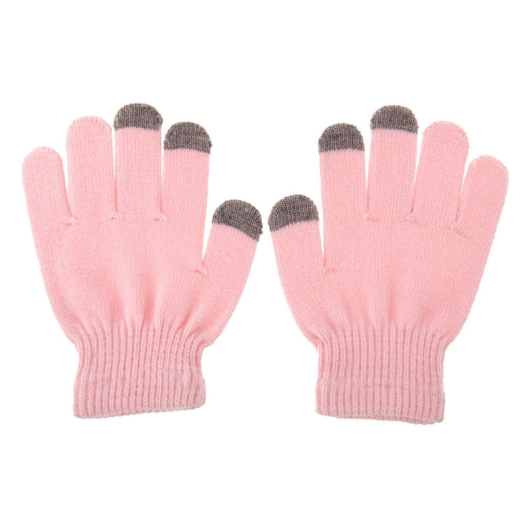 HAWEEL 16cm Three Fingers Touch Screen Gloves + DIY Christmas Decoration for Kids, Christmas Decoration Random Delivery 4 PCS