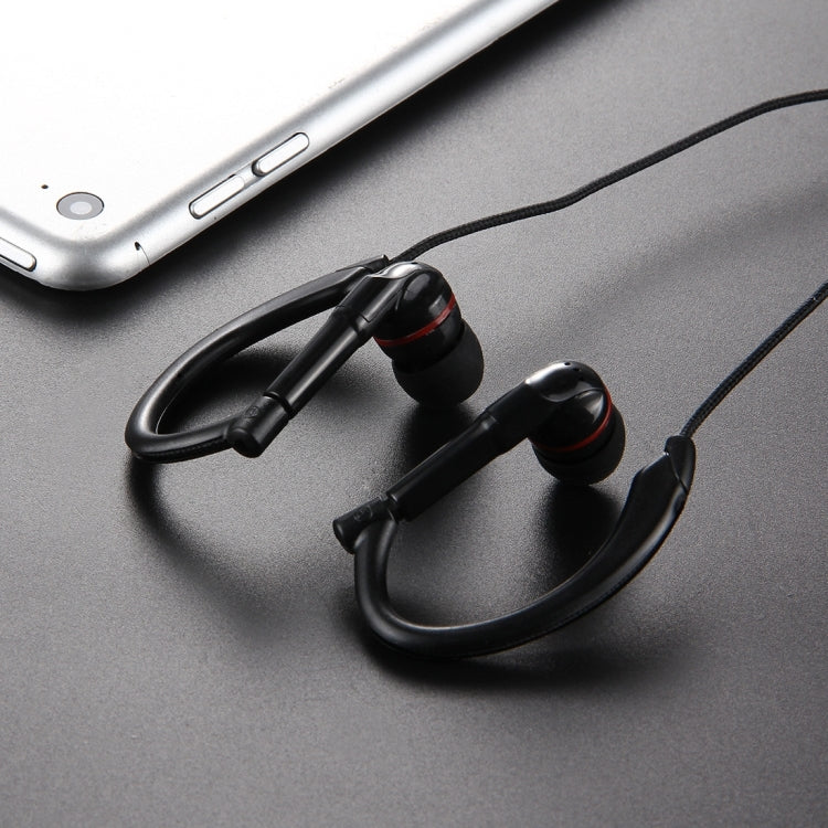 HAWEEL Weave Earhook In-ear Earphones with Mic & Line Control, For iPhone, Galaxy, Huawei, Xiaomi, LG, HTC and Other Smart Phones