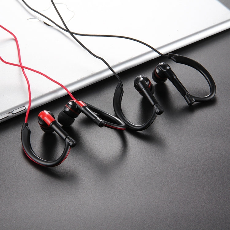 HAWEEL Weave Earhook In-ear Earphones with Mic & Line Control, For iPhone, Galaxy, Huawei, Xiaomi, LG, HTC and Other Smart Phones