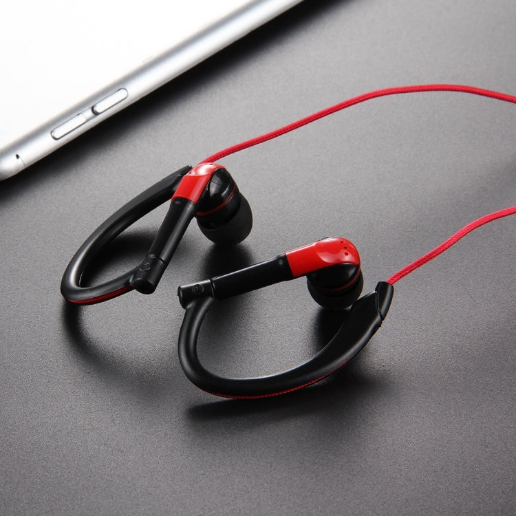 HAWEEL Weave Earhook In-ear Earphones with Mic & Line Control, For iPhone, Galaxy, Huawei, Xiaomi, LG, HTC and Other Smart Phones