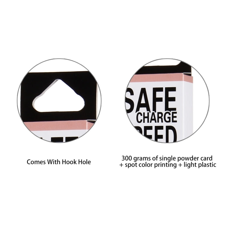 HAWEEL 20.5 x 4 x 1.5cm Hang Hole Color Box Packing for 1m Woven Style 3A Micro USB to USB Sync Data Charging Cable (HWL1024RG)