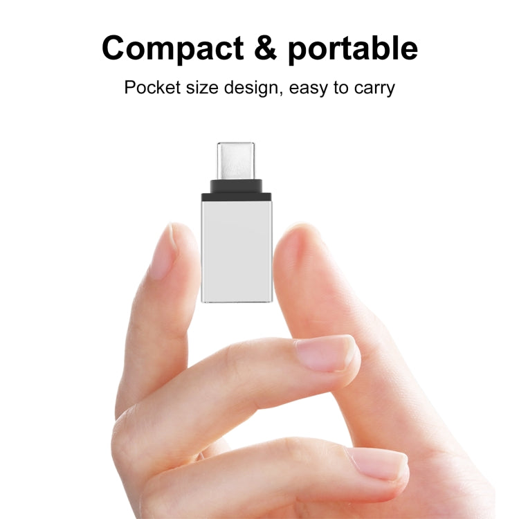 HAWEEL USB-C / Type-C Male to USB 3.0 Female OTG Data Transmission Adapter