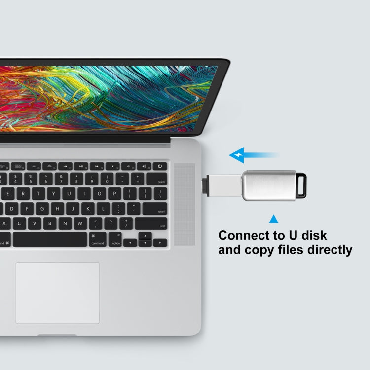HAWEEL USB-C / Type-C Male to USB 3.0 Female OTG Data Transmission Adapter