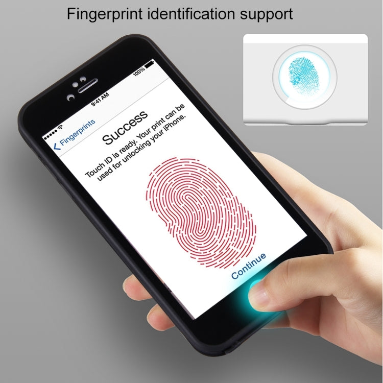 HAWEEL for iPhone 6 Plus & 6s Plus Tridimensional Diamond Pattern 3ATM Life Waterproof Protective Case